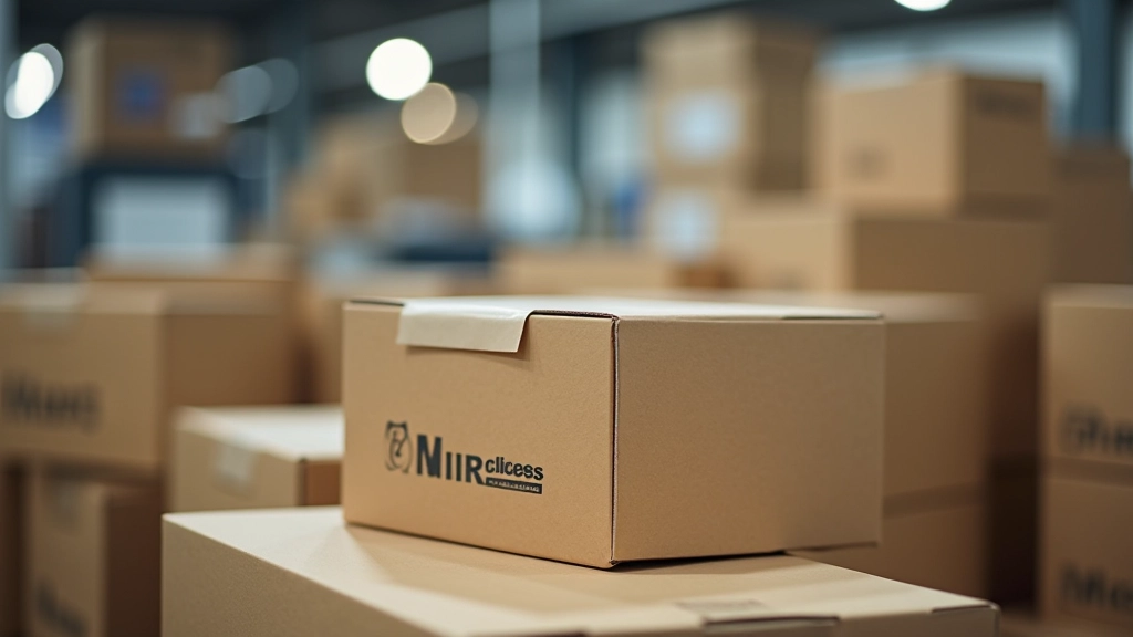 Custom printed corrugated boxes with branding